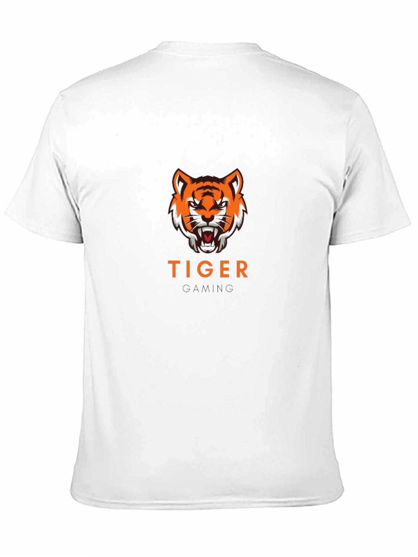 Tiger Gaming Graphic Black T-Shirt