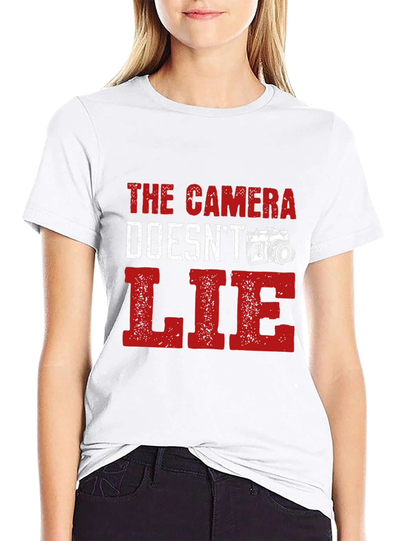 The Camera Doesnt Lie T-Shirt Photography Lover Tee