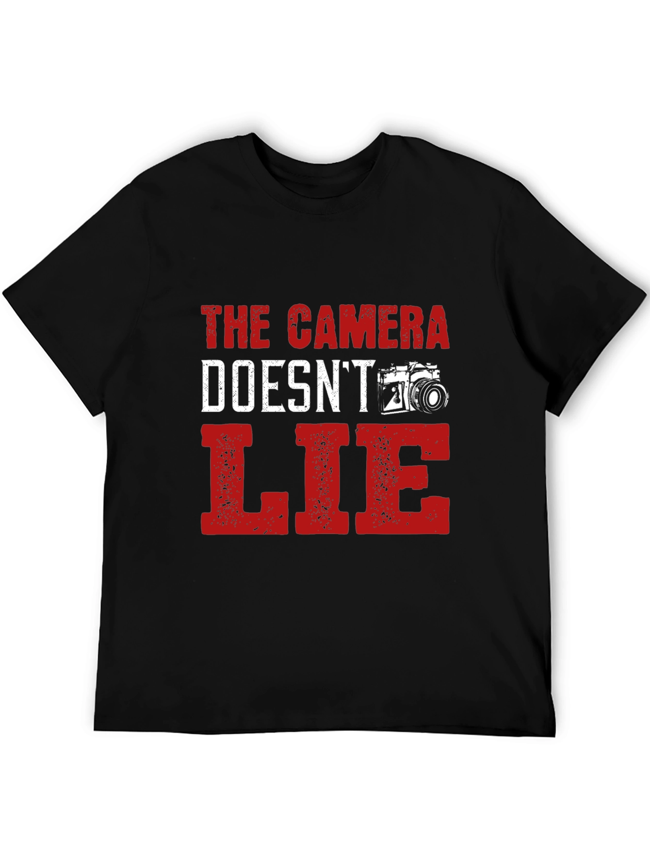 The Camera Doesnt Lie T-Shirt Photography Lover Tee