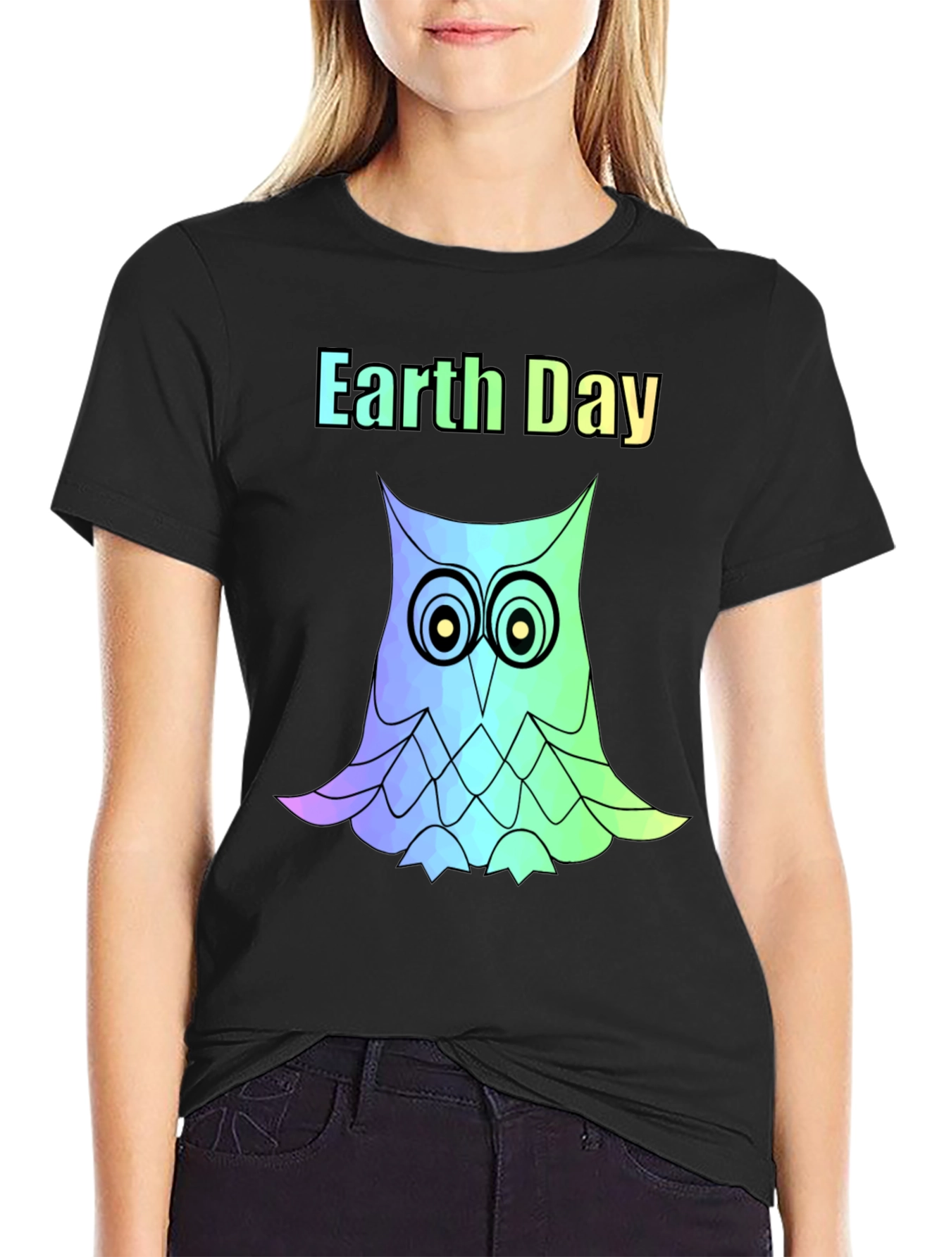 Earth Day Owl T-Shirt
