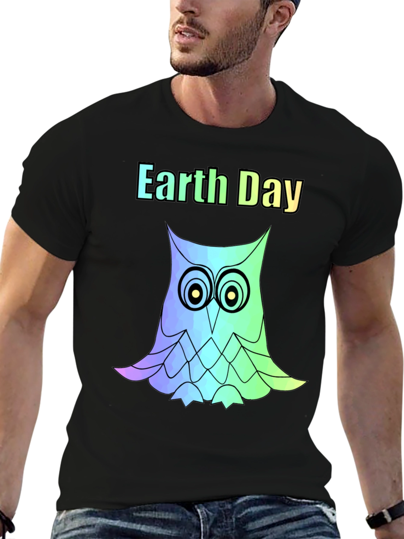 Earth Day Owl T-Shirt
