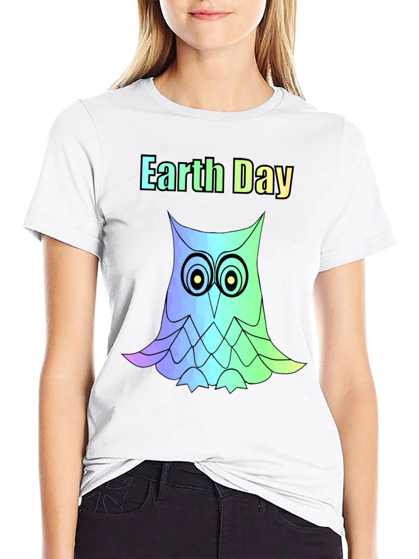 Earth Day Owl T-Shirt
