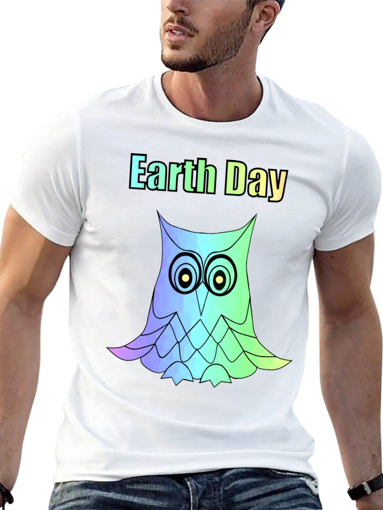 Earth Day Owl T-Shirt