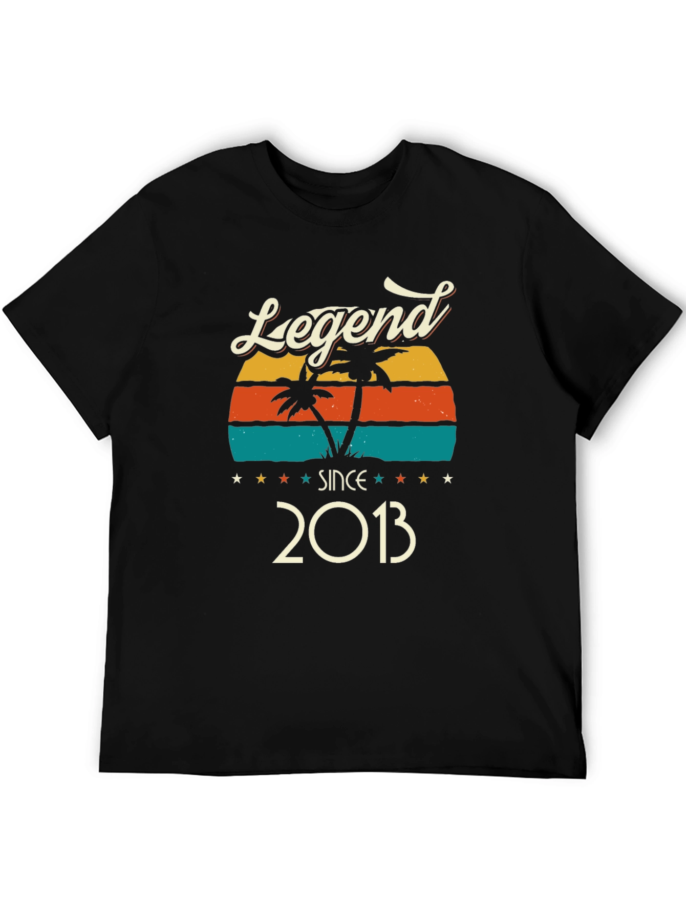 Legend Since 2013 Retro Style Graphic T-Shirt