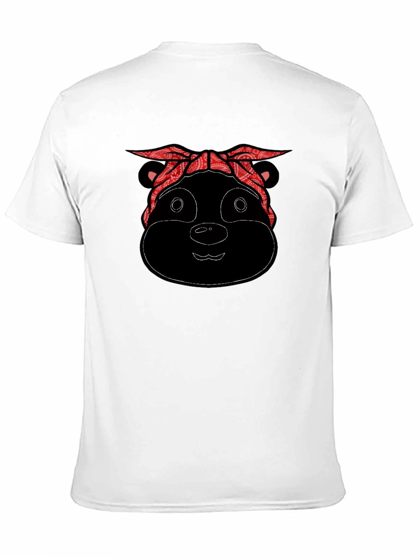 Bandana Bear Black T-Shirt