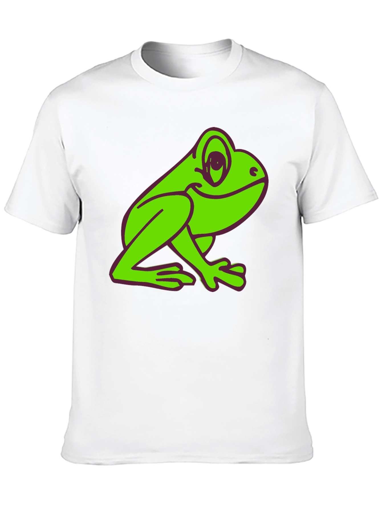Fun Frog Graphic Tee - Black T-Shirt