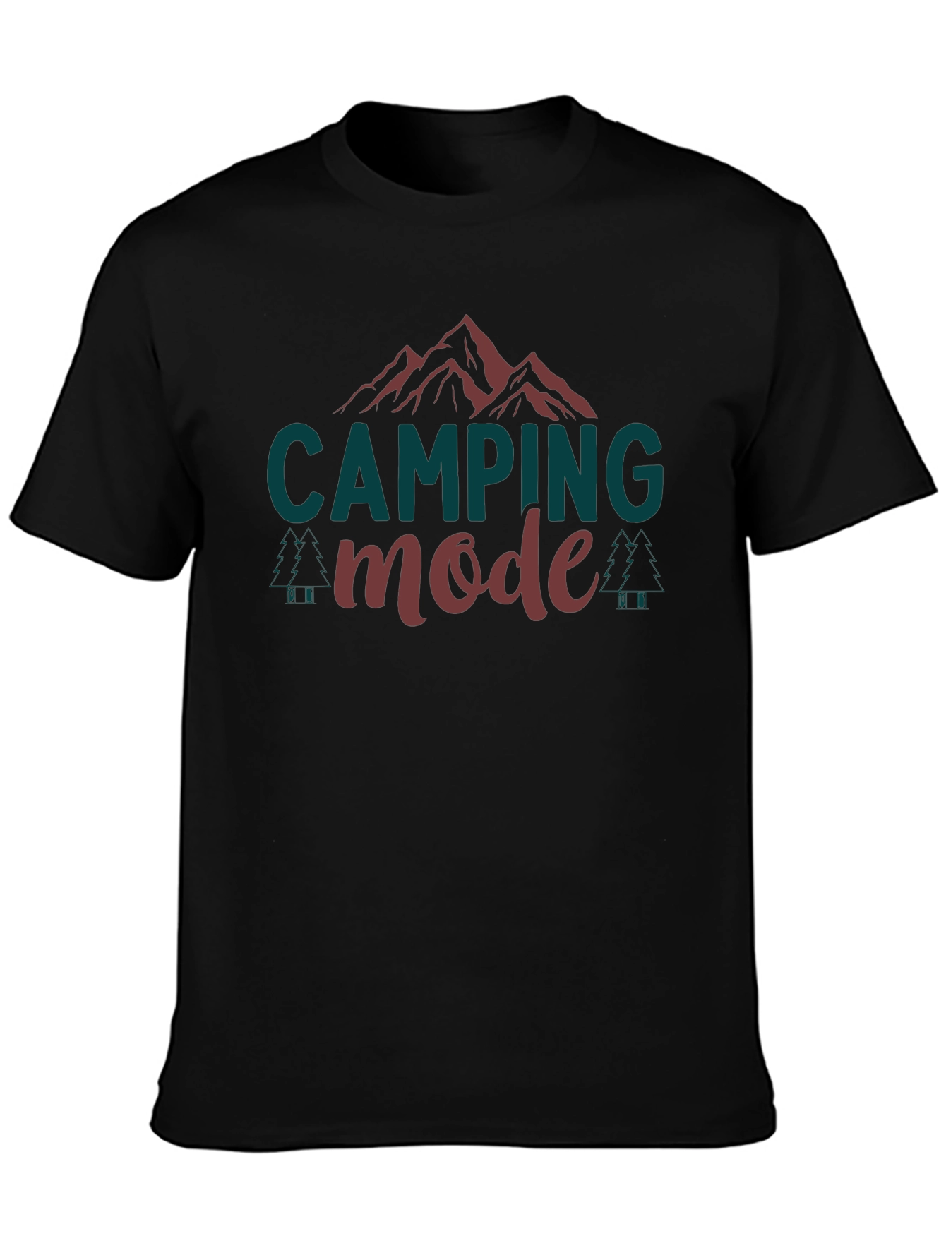 Camping Mode Graphic Tee - Adventure Ready