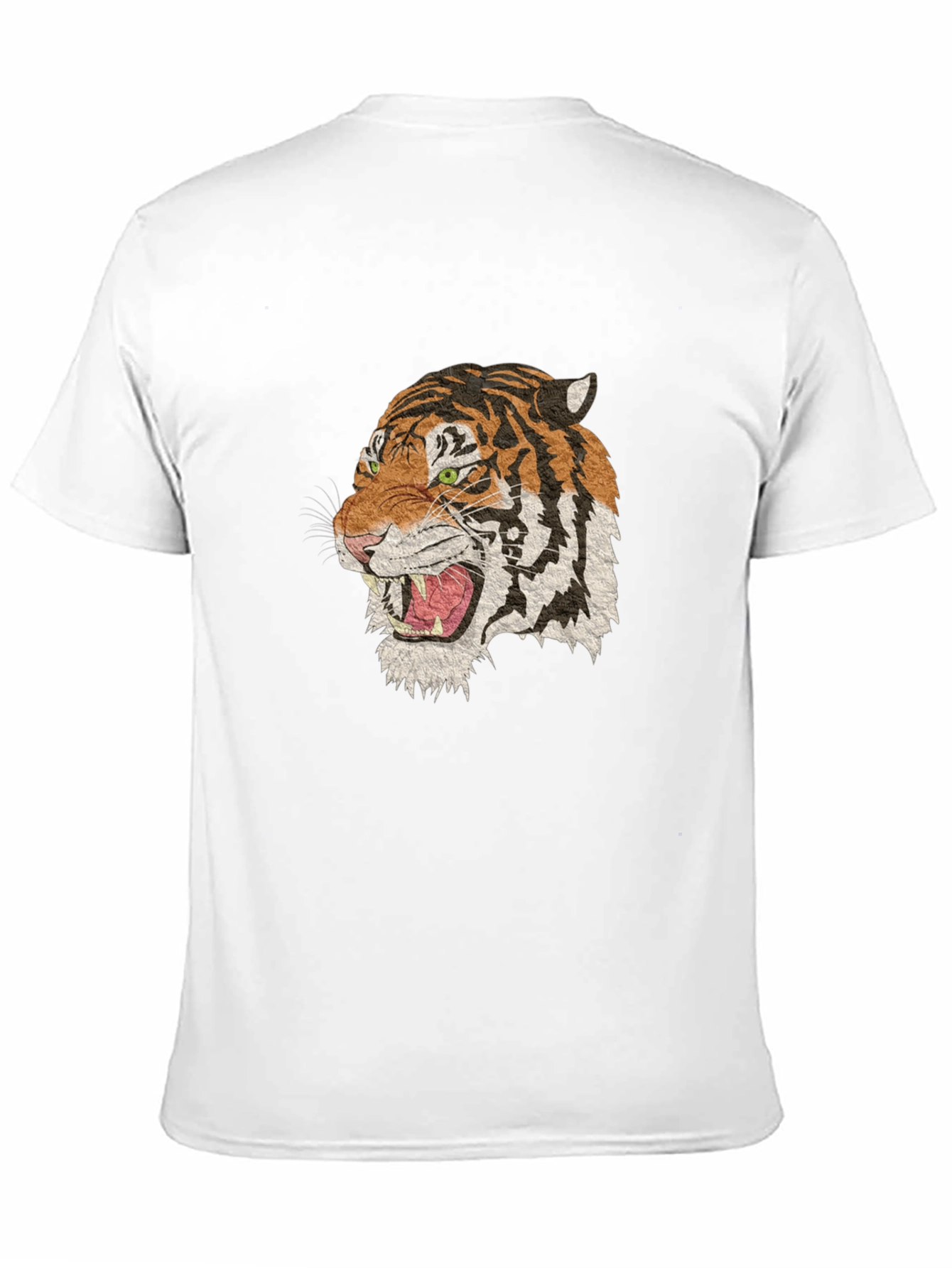 Roaring Tiger Graphic Black T-Shirt