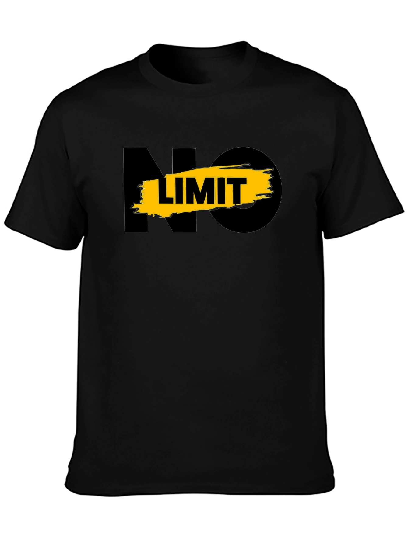 No Limit Graphic Tee - Mens Black T-Shirt