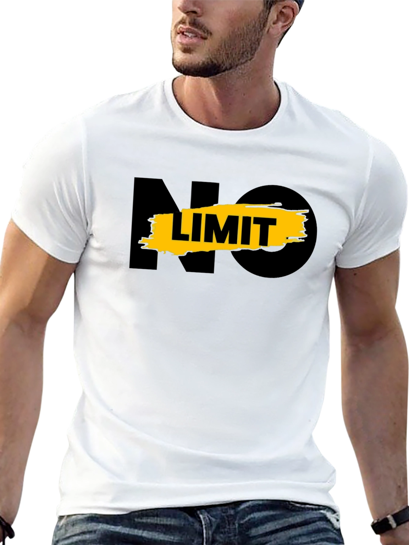 No Limit Graphic Tee - Mens Black T-Shirt