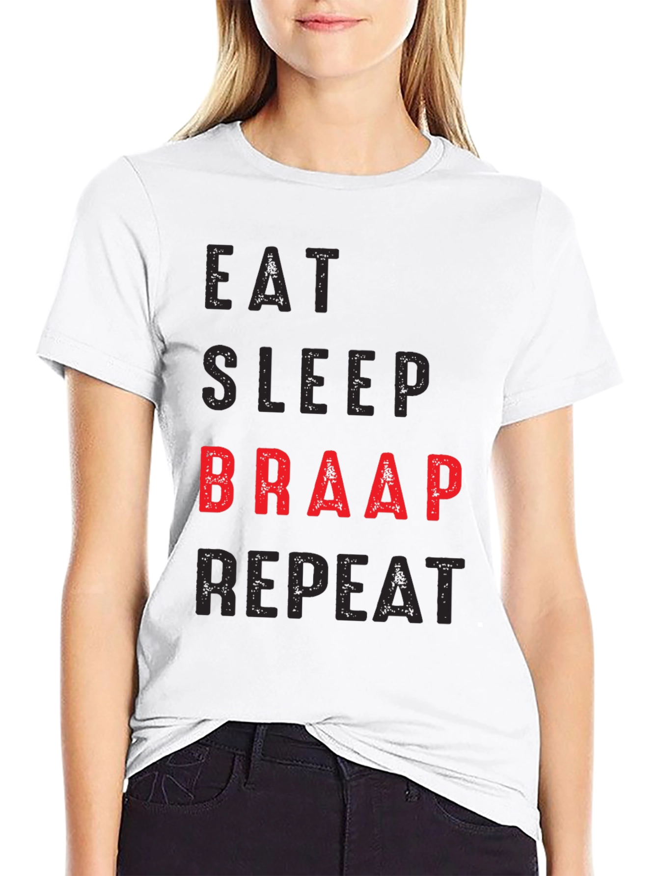 Eat Sleep Braap Repeat T-Shirt
