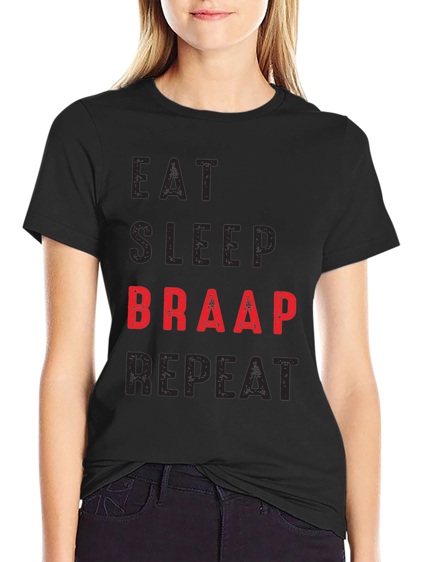 Eat Sleep Braap Repeat T-Shirt