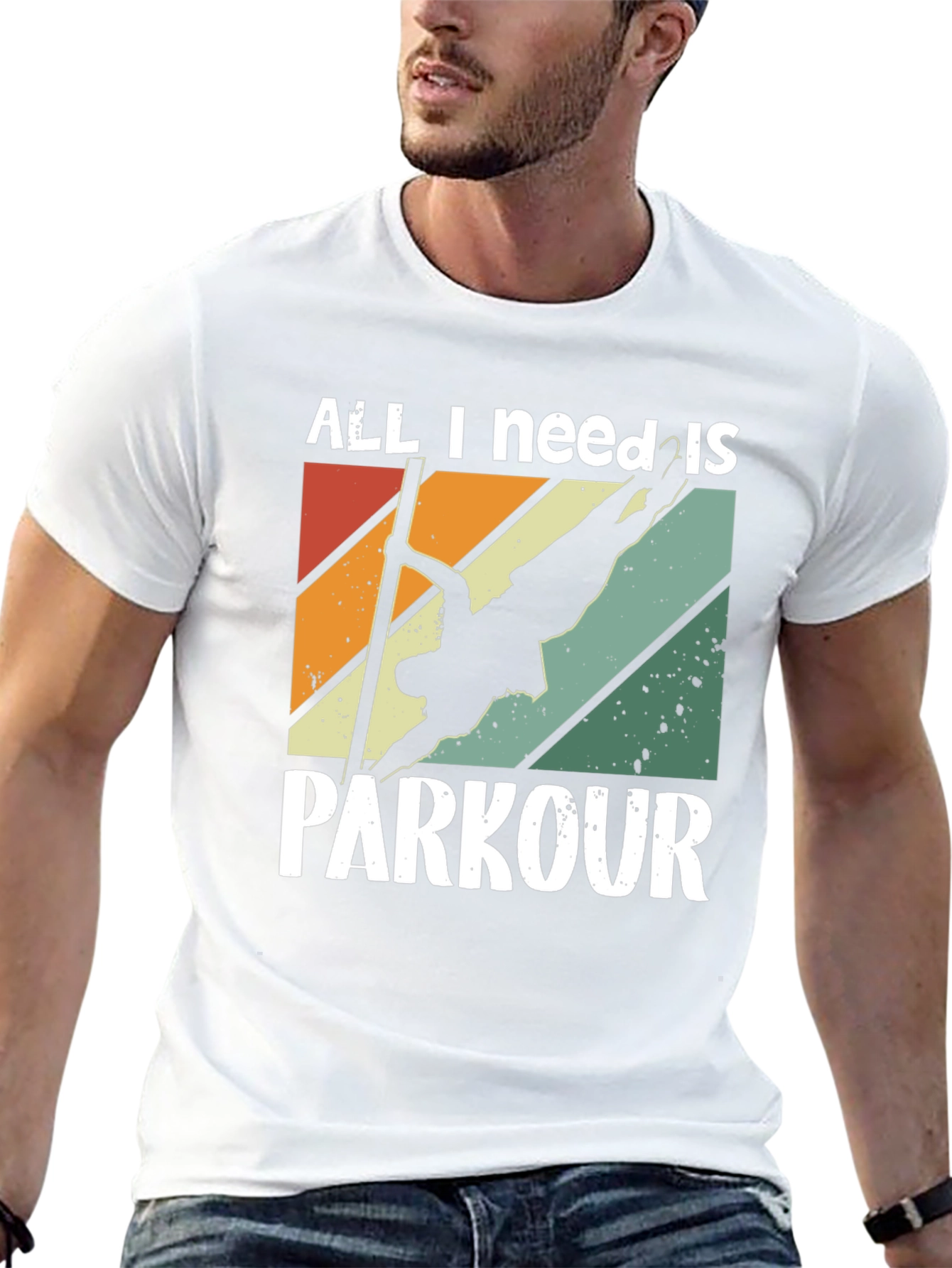 All I Need Is Parkour T-Shirt - Retro Style