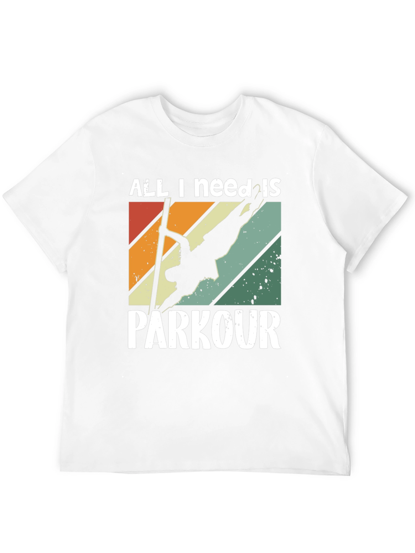 All I Need Is Parkour T-Shirt - Retro Style
