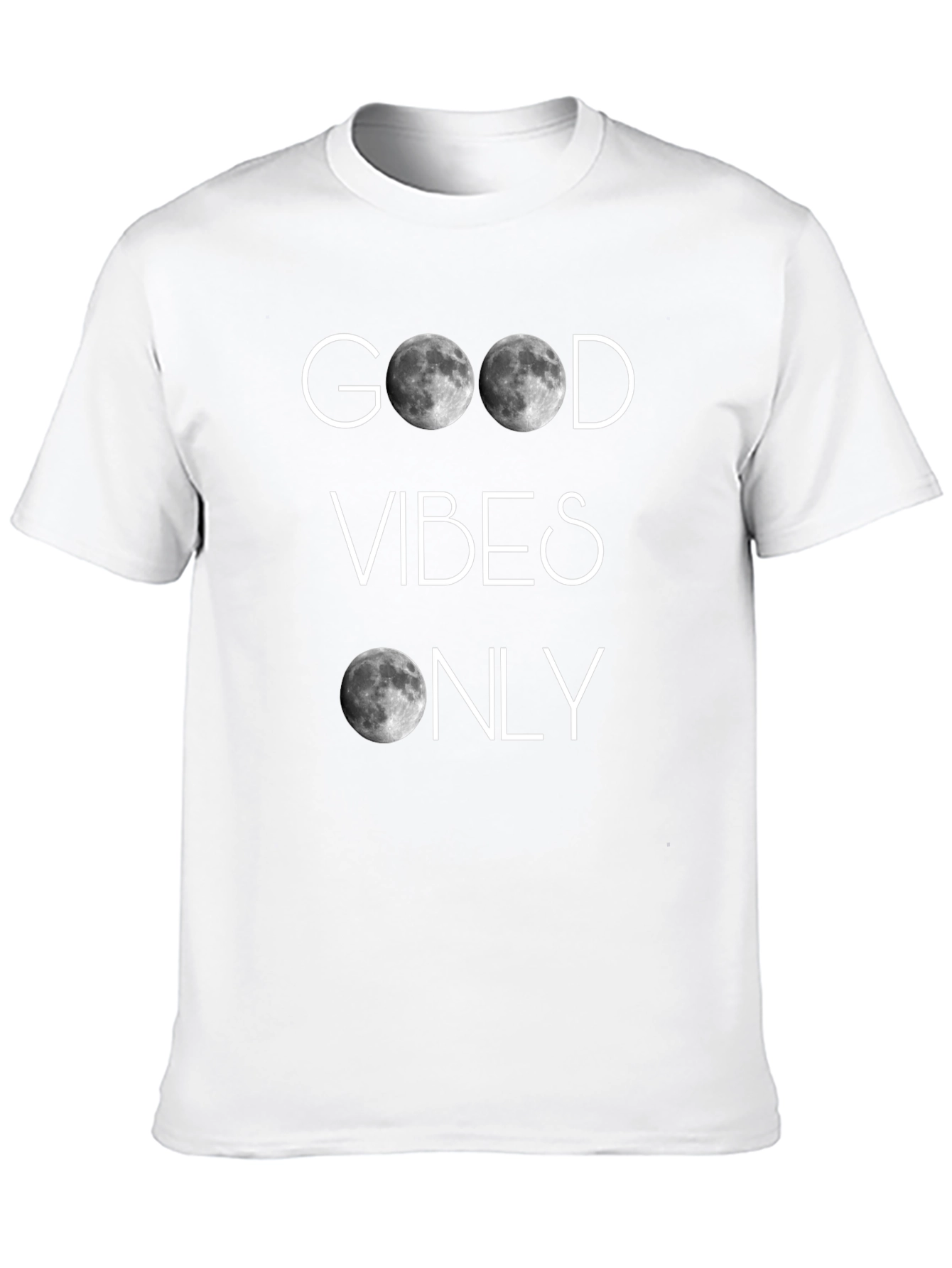 Good Vibes Only Moon T-Shirt