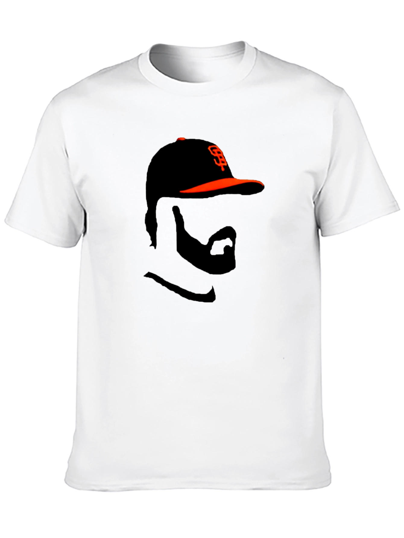 Giants Baseball Fan Silhouette Graphic Tee
