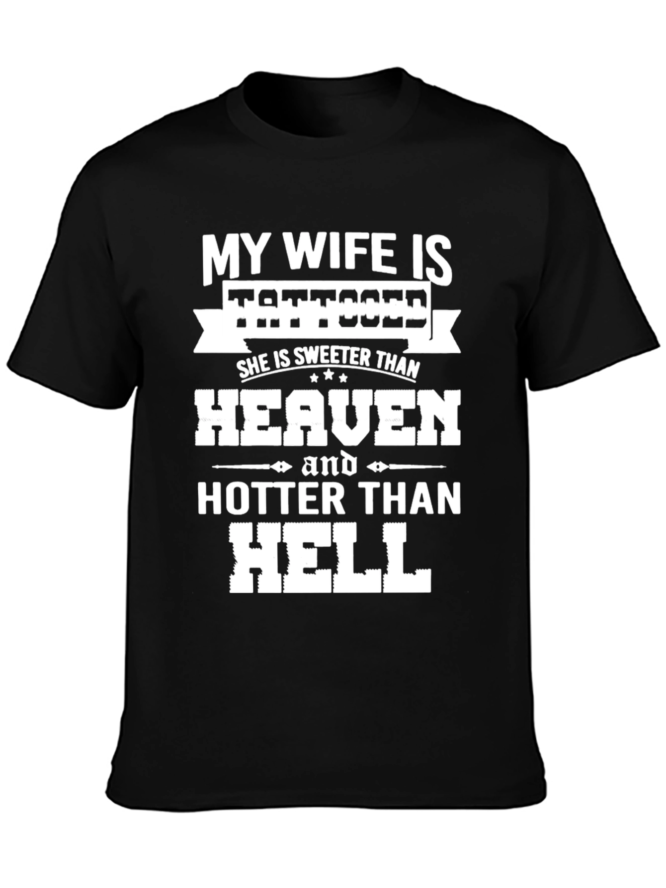 Tattooed Wife Graphic Tee - Sweet & Hot