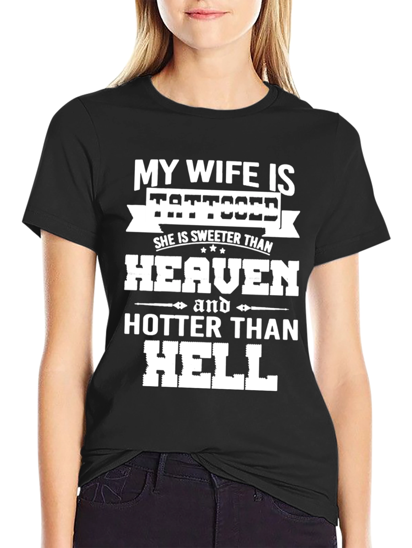 Tattooed Wife Graphic Tee - Sweet & Hot