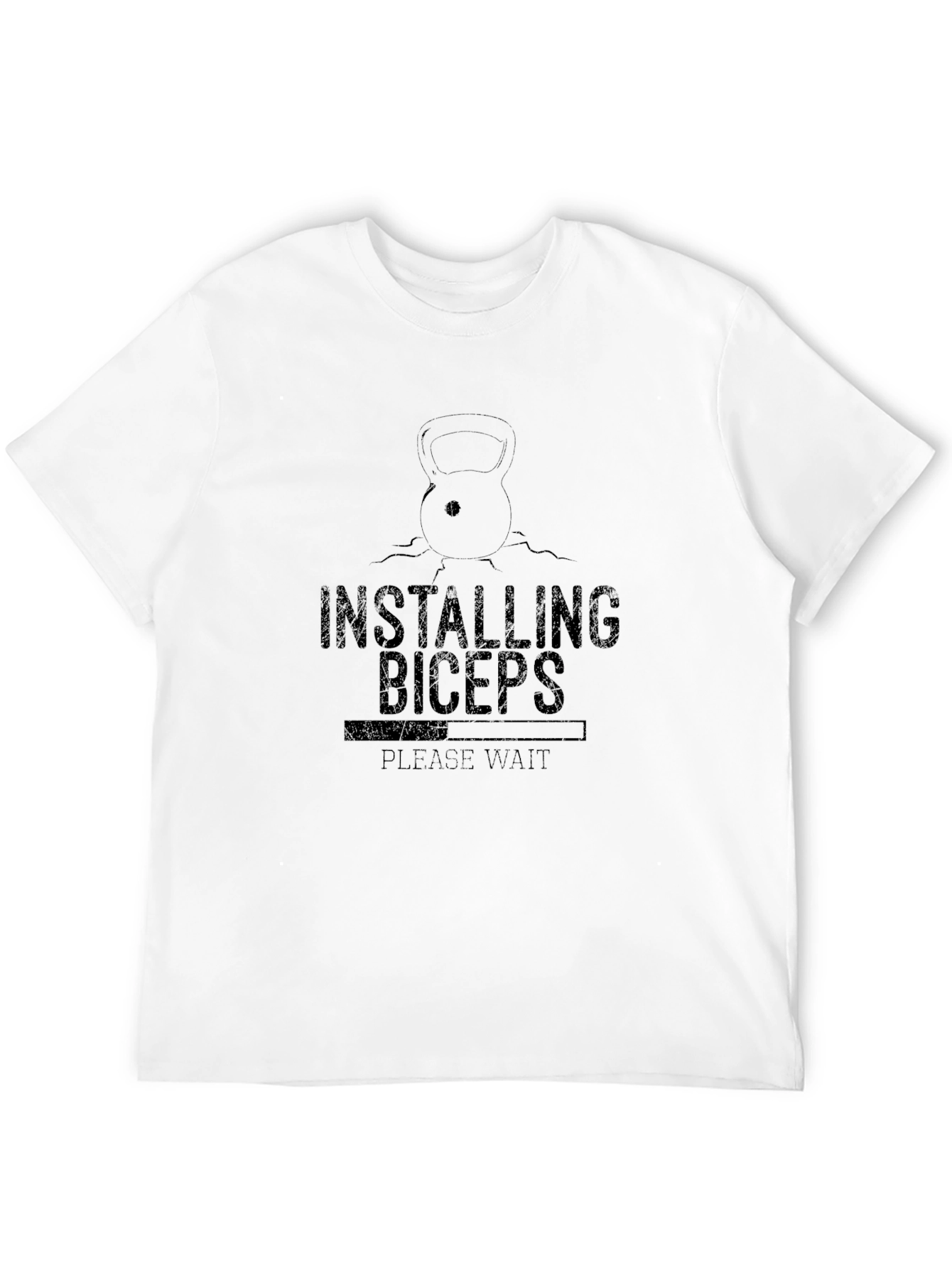 Installing Biceps Graphic T-Shirt