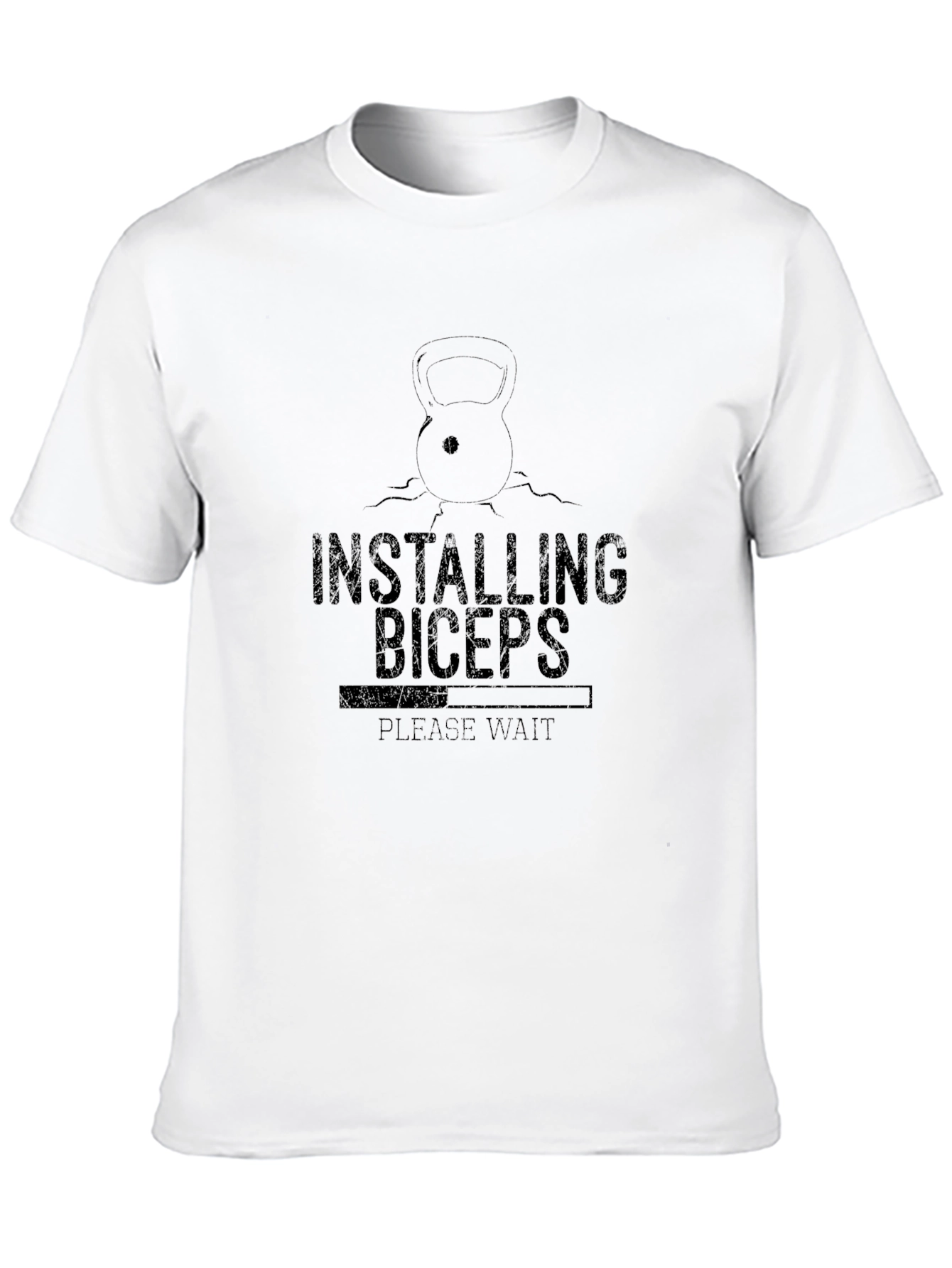 Installing Biceps Graphic T-Shirt