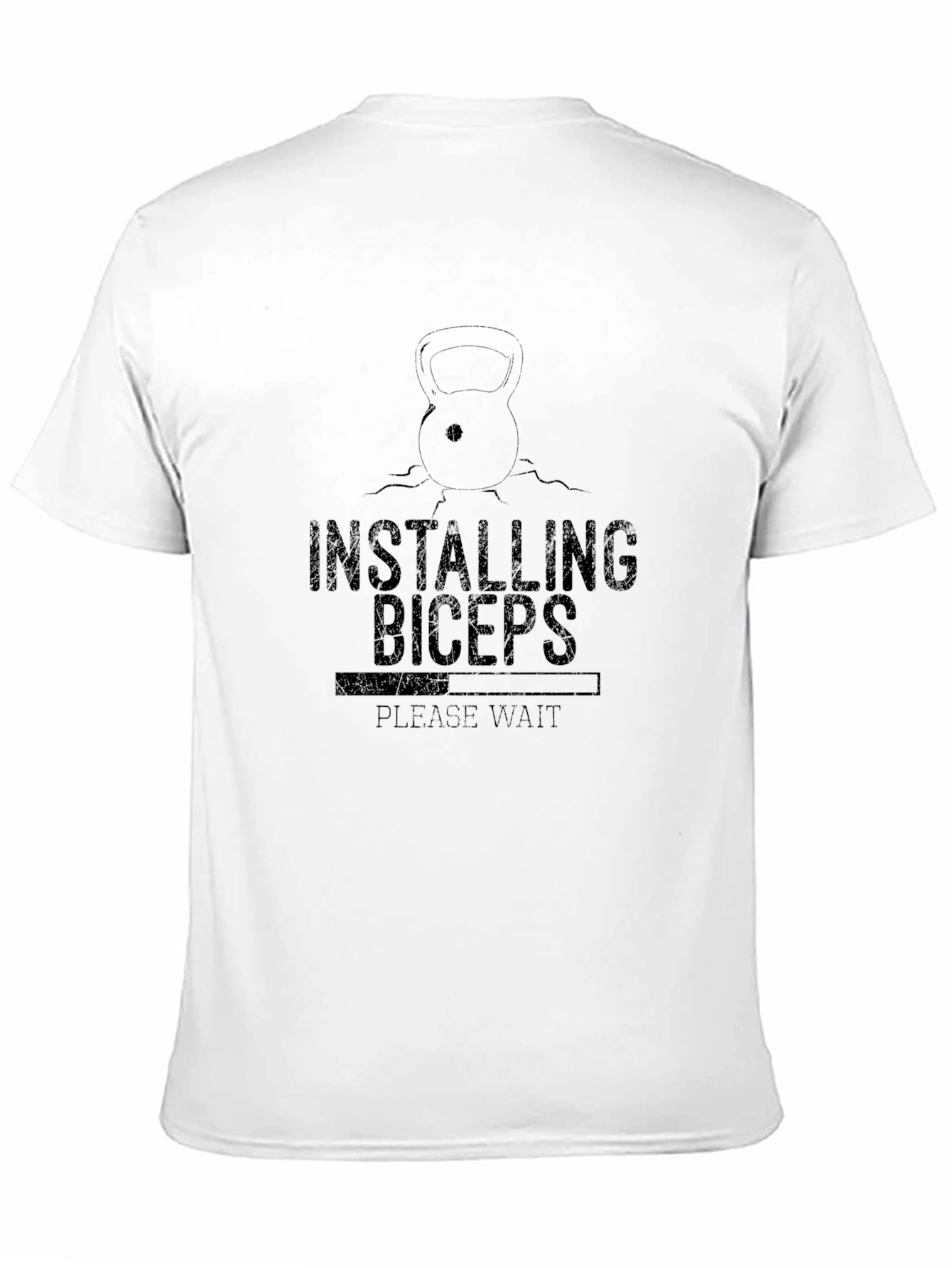 Installing Biceps Graphic T-Shirt