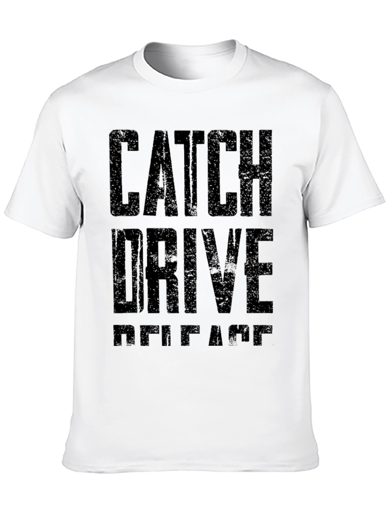 Catch Drive Release Black Graphic Tee