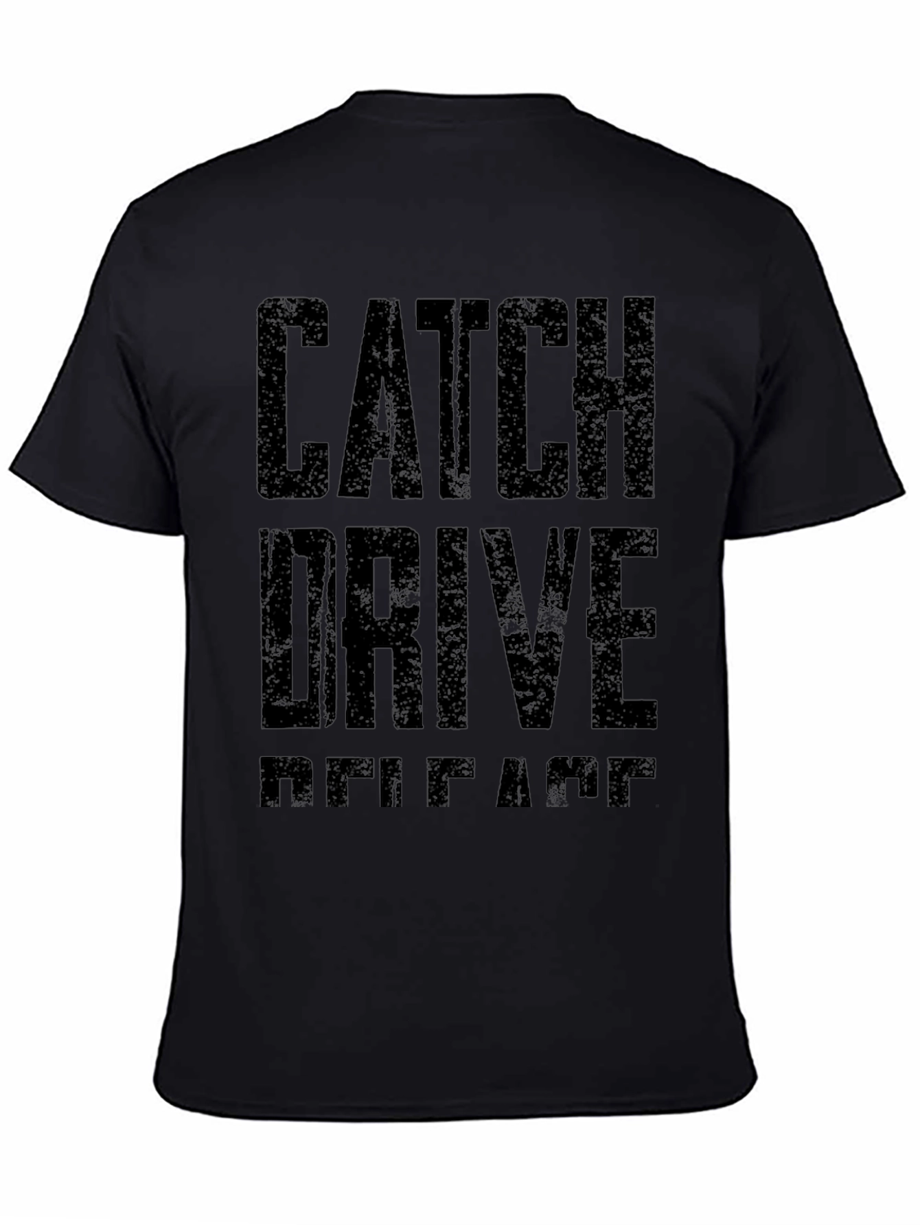 Catch Drive Release Black Graphic Tee