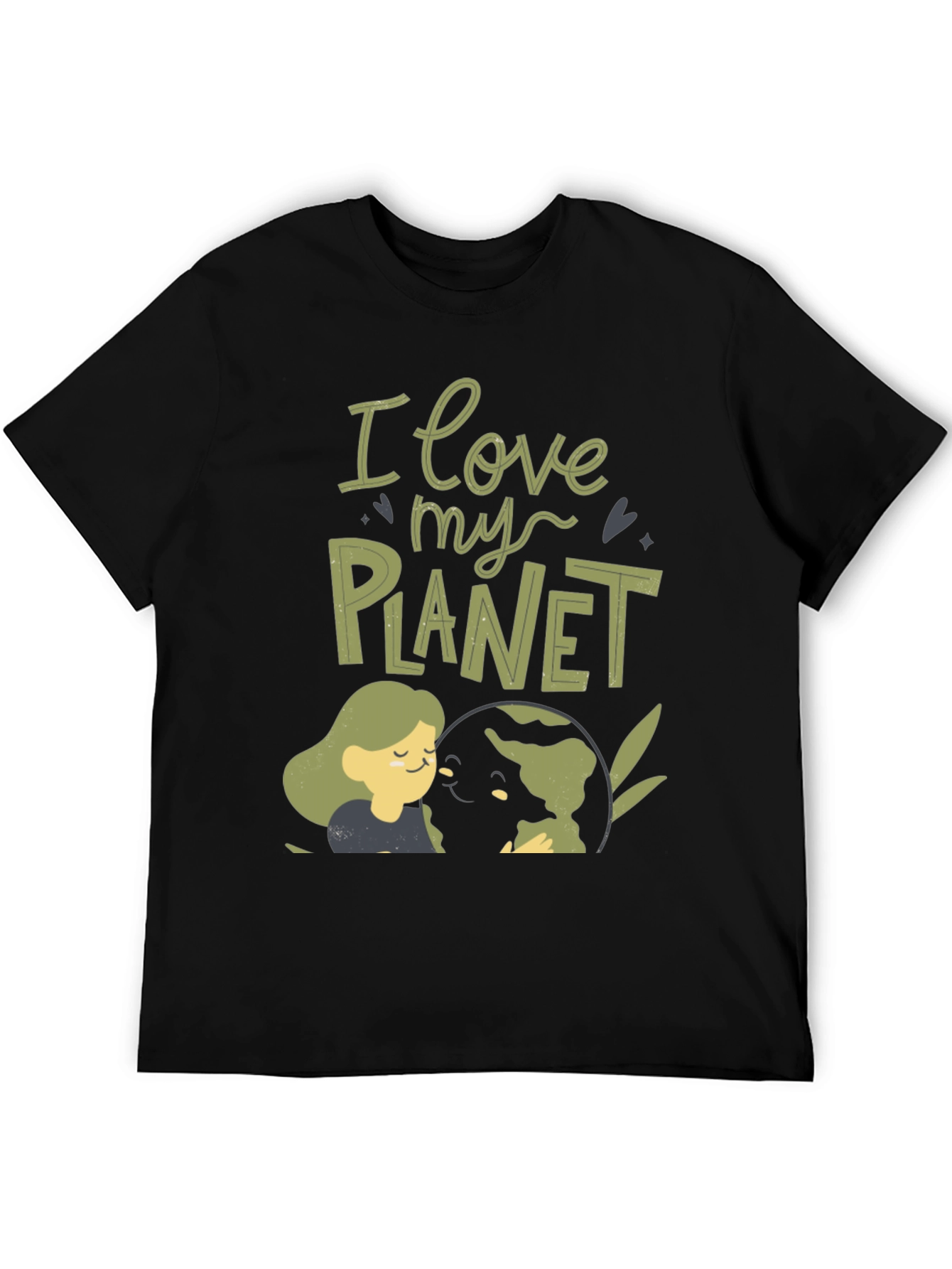 Eco-Friendly I Love My Planet Graphic Tee