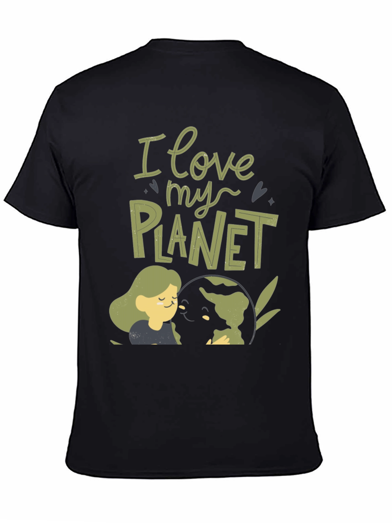 Eco-Friendly I Love My Planet Graphic Tee