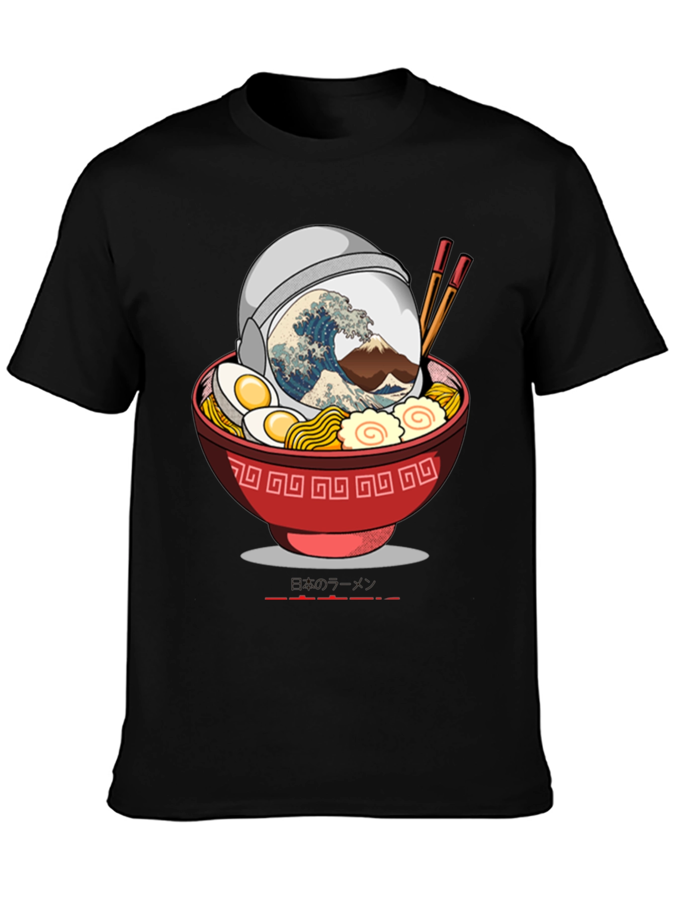 Astronaut Ramen Wave T-Shirt