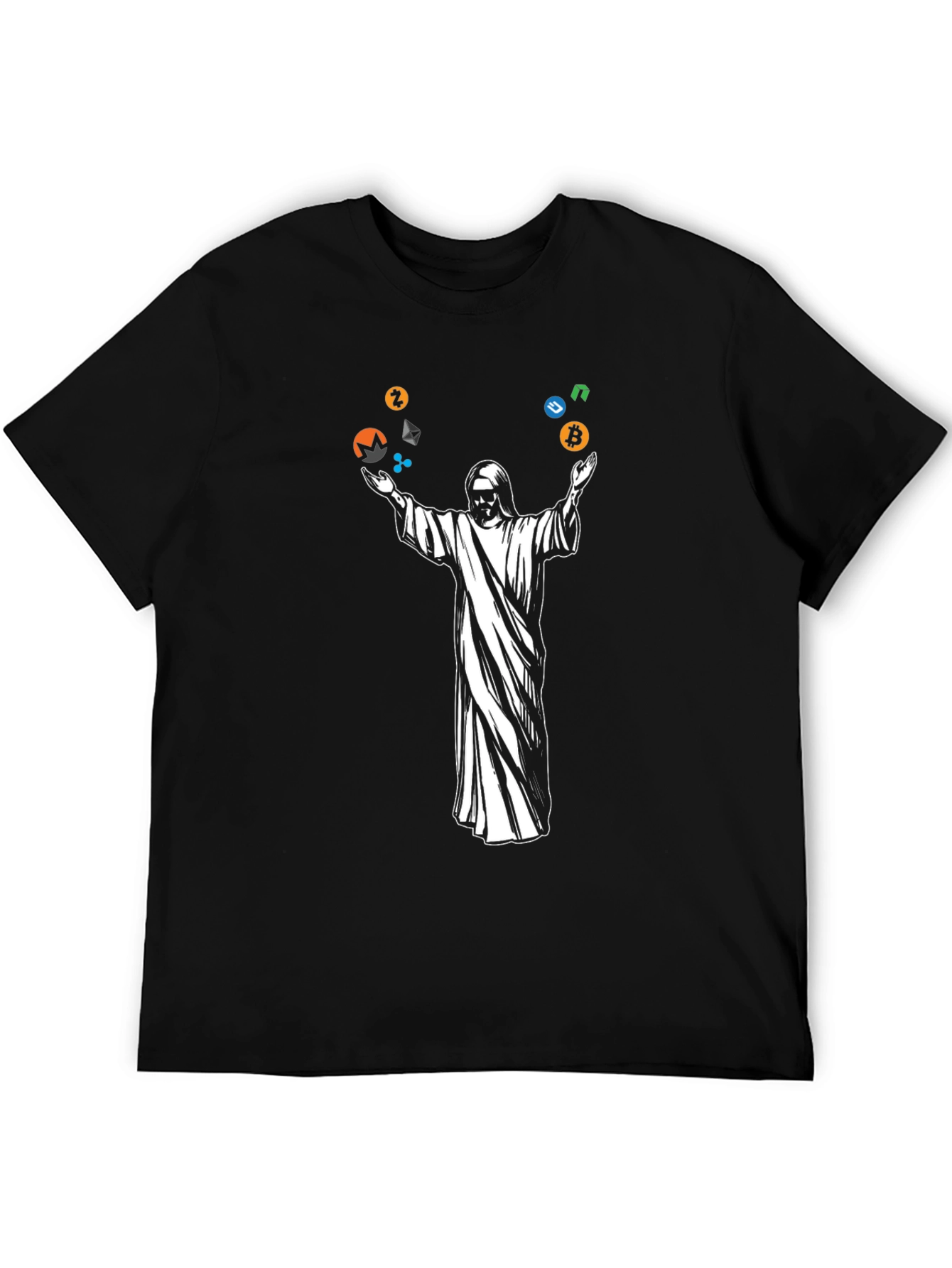 Crypto Jesus Black T-Shirt