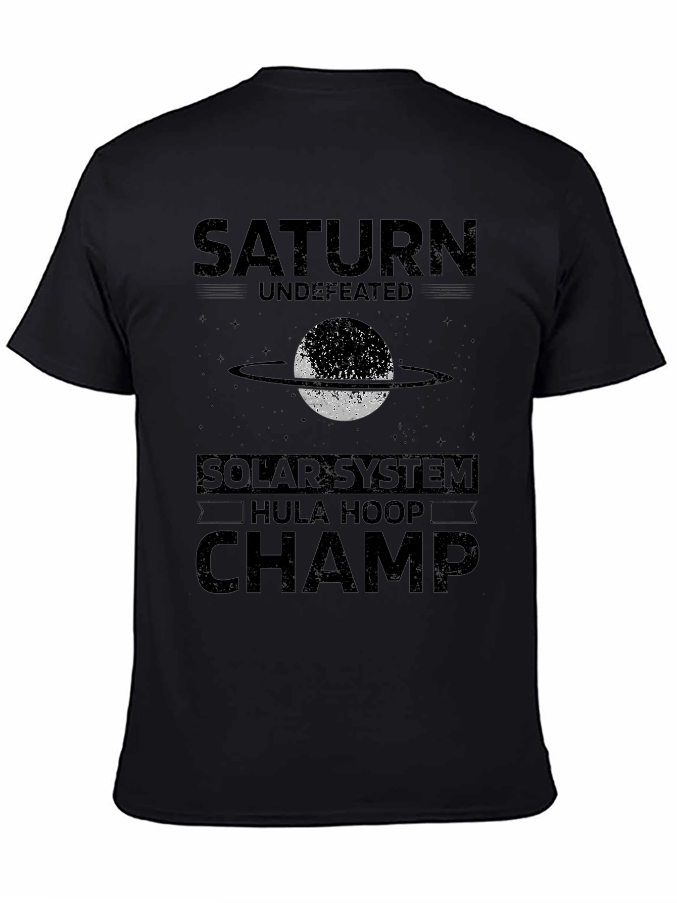 Saturn Undefeated Hula Hoop Champ T-Shirt