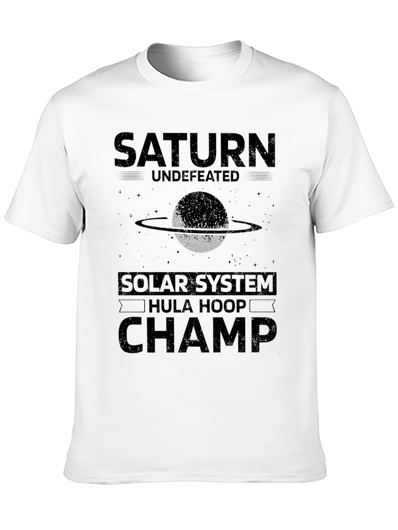 Saturn Undefeated Hula Hoop Champ T-Shirt
