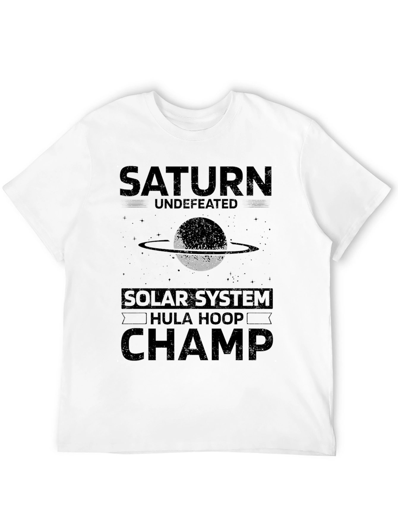 Saturn Undefeated Hula Hoop Champ T-Shirt