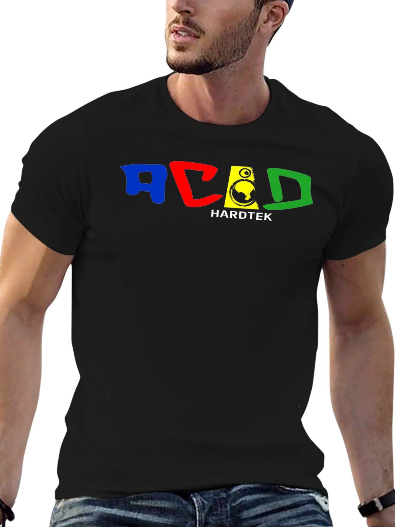 RCD Hardtek Black Graphic T-Shirt