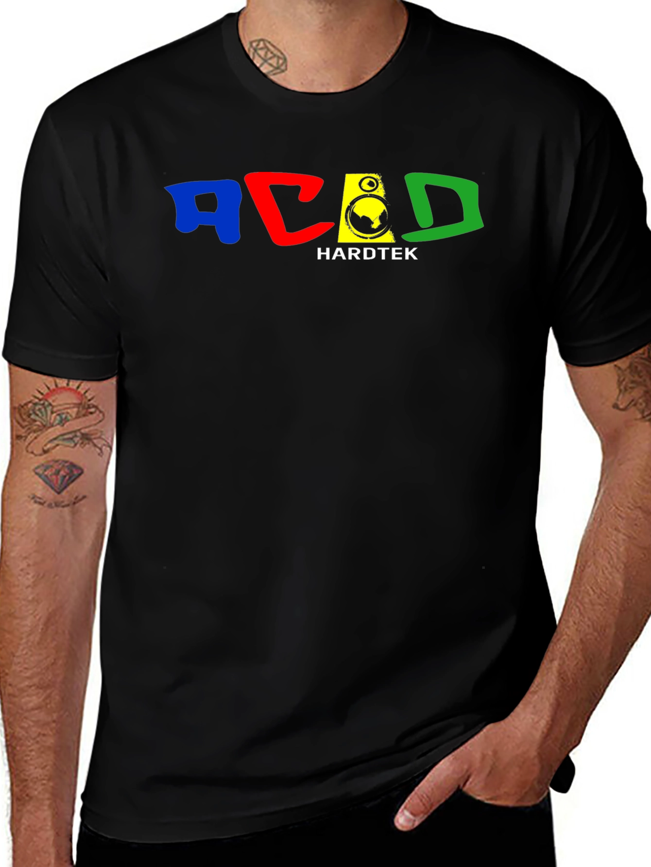 RCD Hardtek Black Graphic T-Shirt