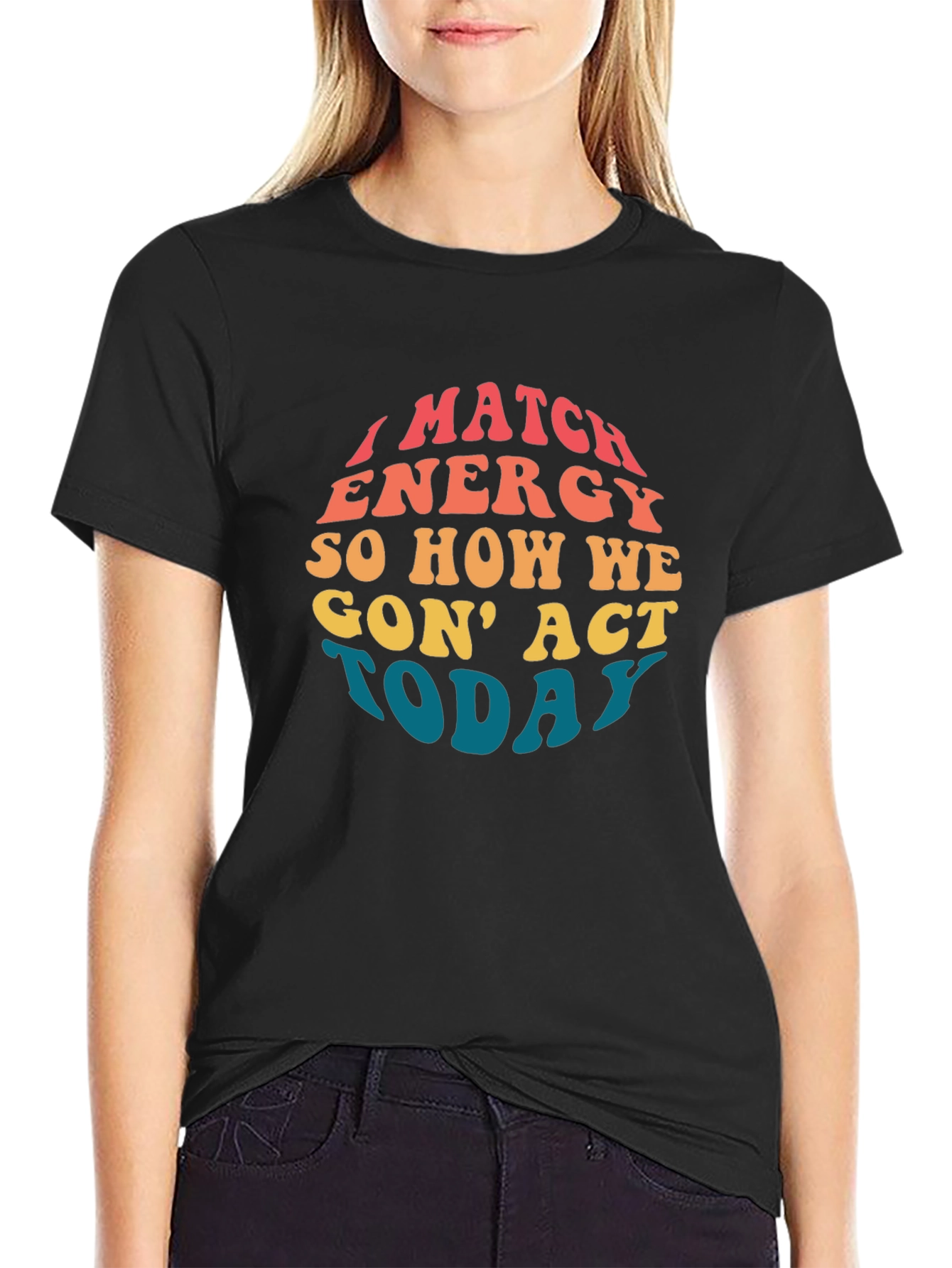 I Match Energy Graphic T-Shirt