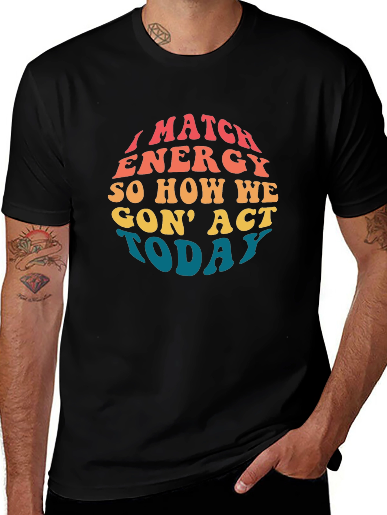 I Match Energy Graphic T-Shirt