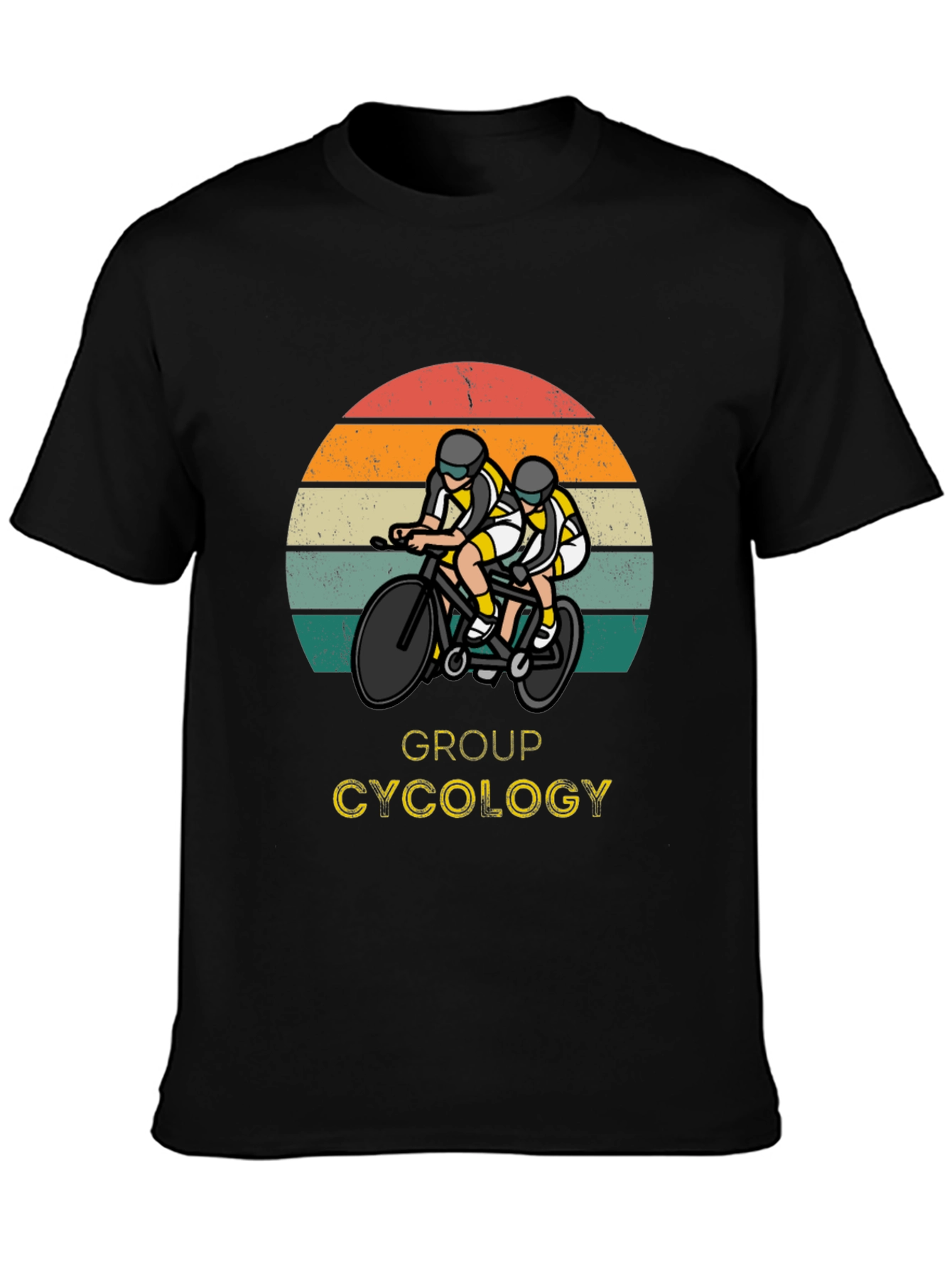 Group Cycology Graphic Tee - Cycling Lovers T-Shirt