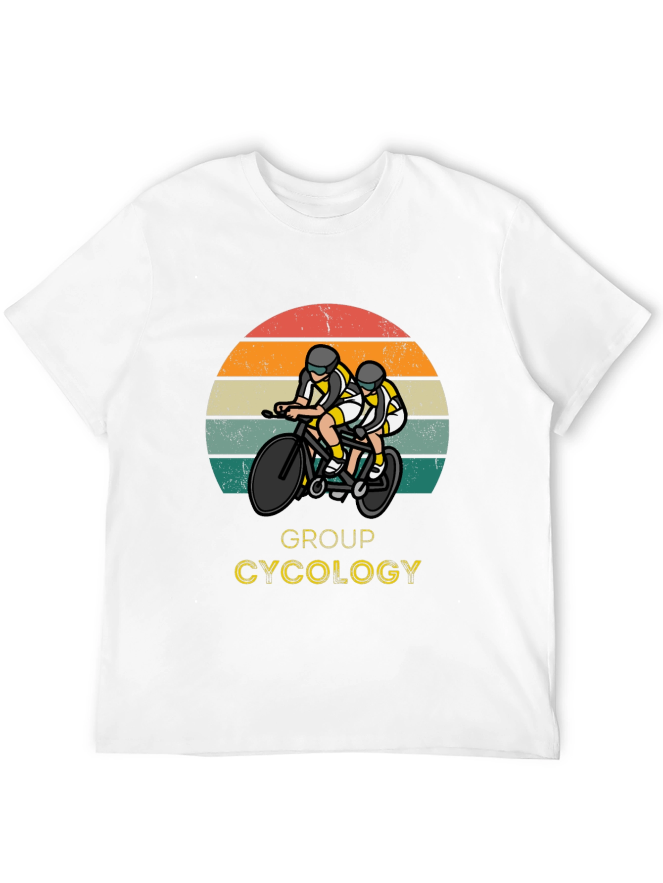 Group Cycology Graphic Tee - Cycling Lovers T-Shirt