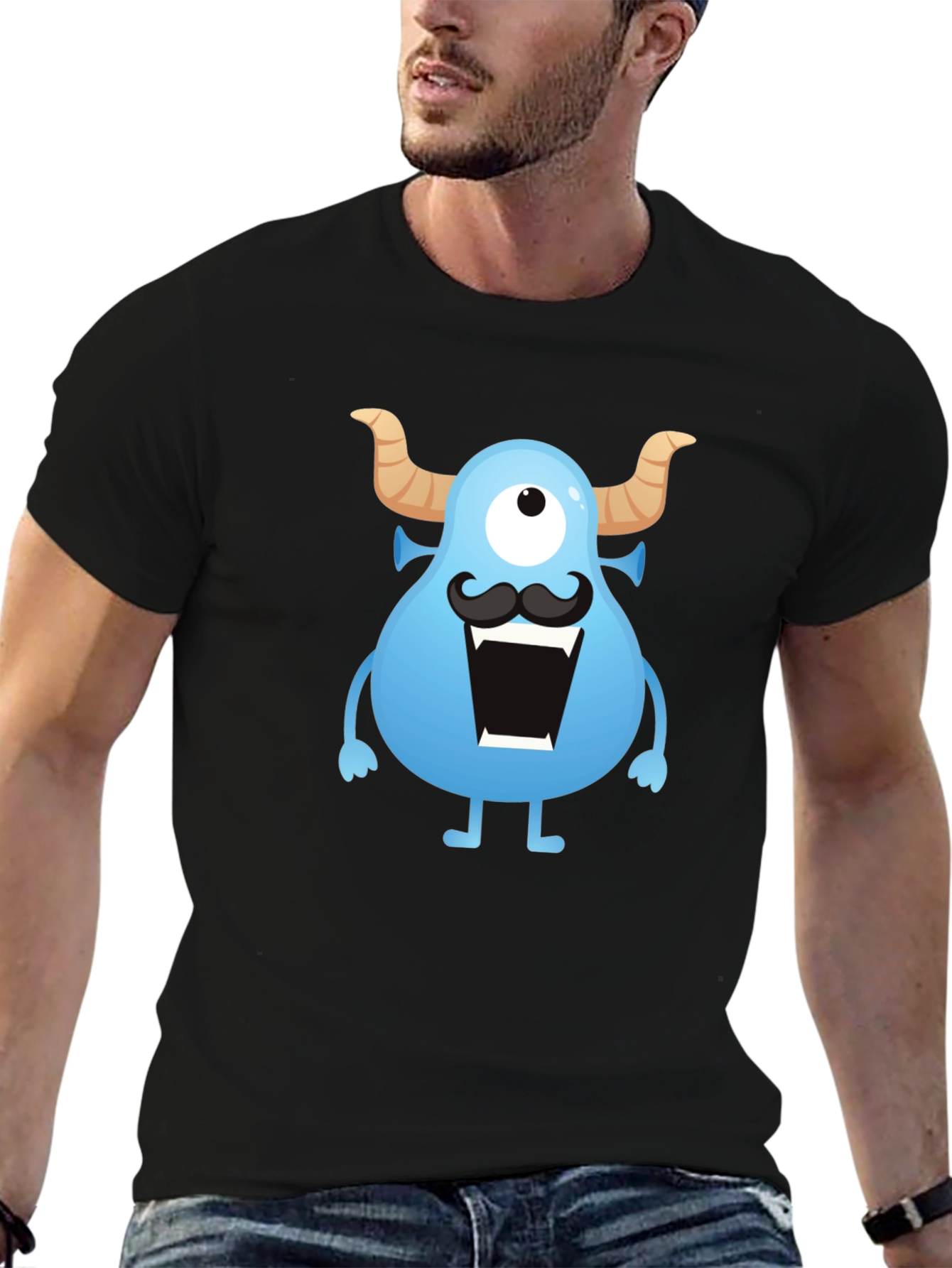 One-Eyed Monster Graphic Tee - Fun & Unique Design
