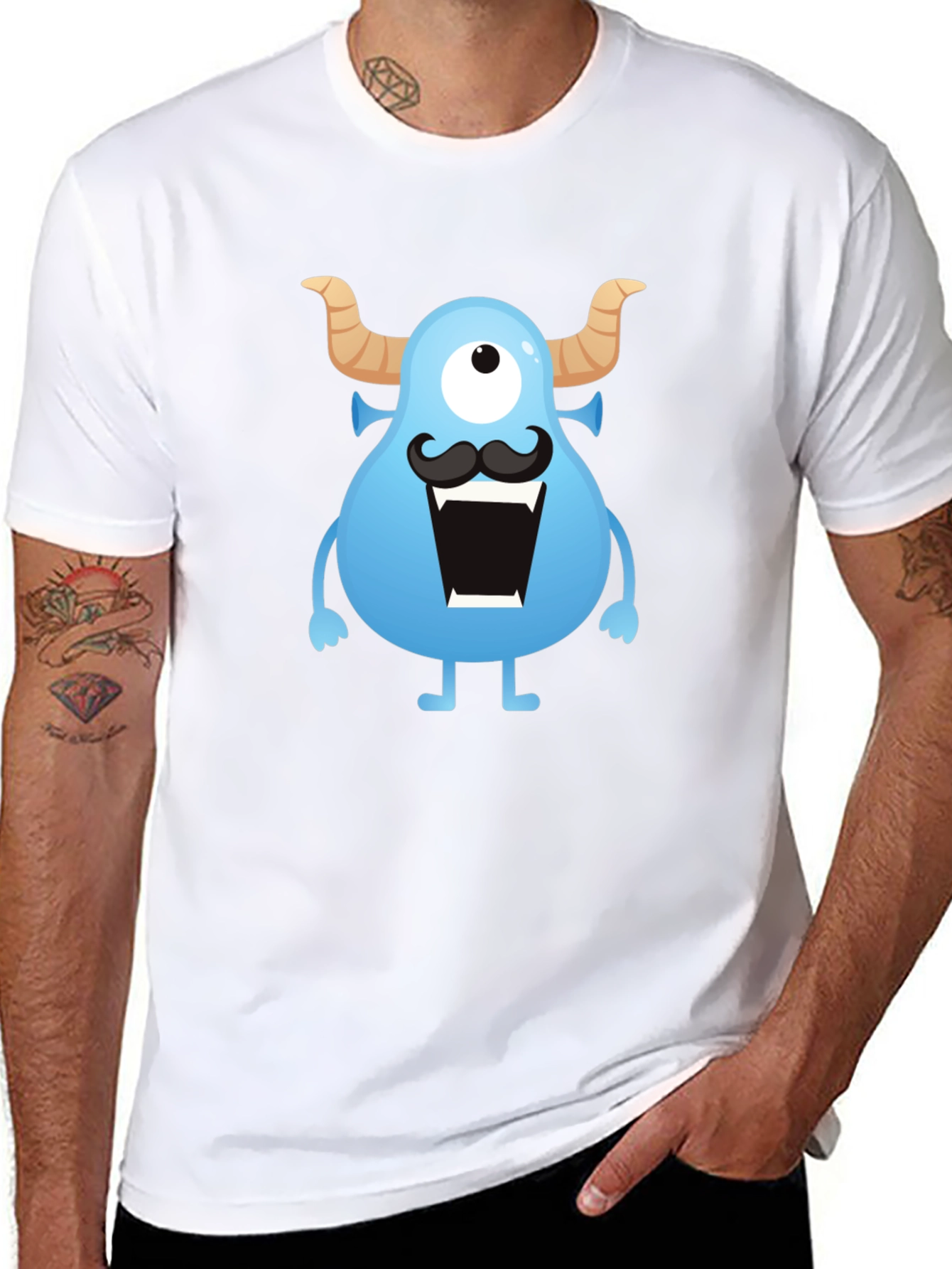 One-Eyed Monster Graphic Tee - Fun & Unique Design