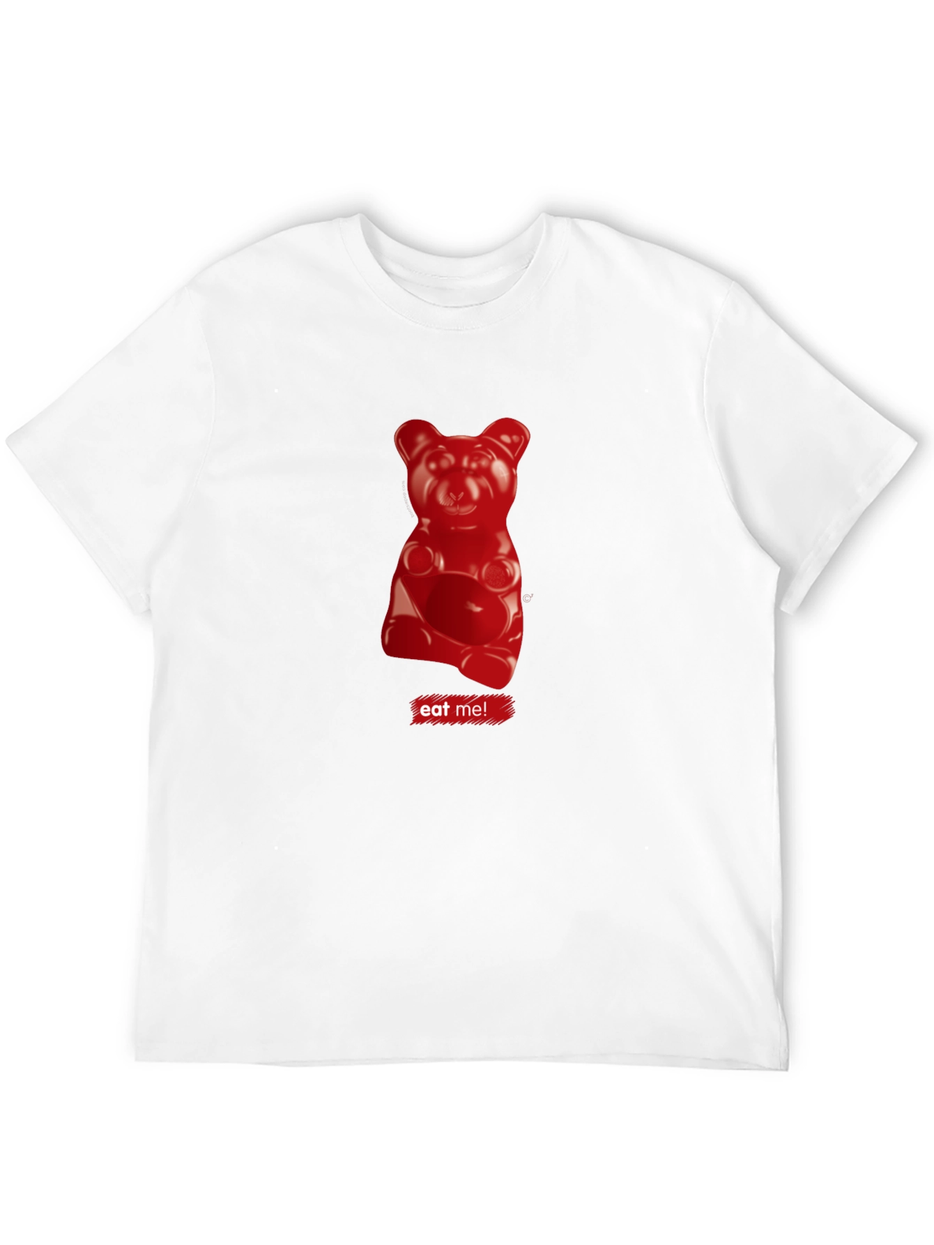 Gummy Bear Eat Me T-Shirt - Black