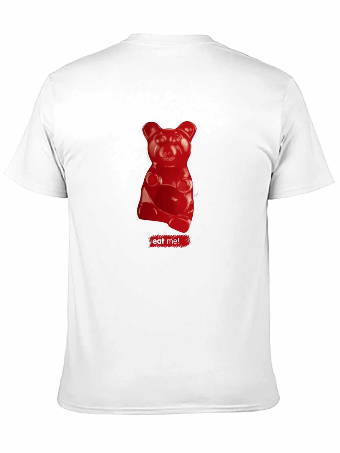 Gummy Bear Eat Me T-Shirt - Black