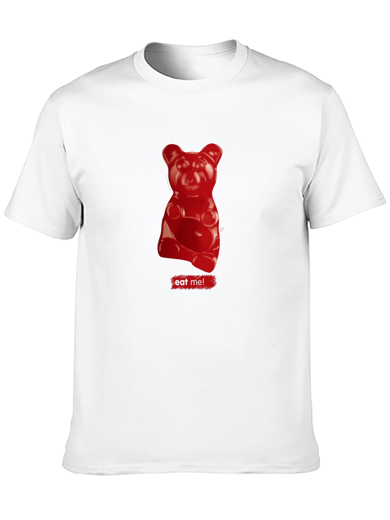 Gummy Bear Eat Me T-Shirt - Black