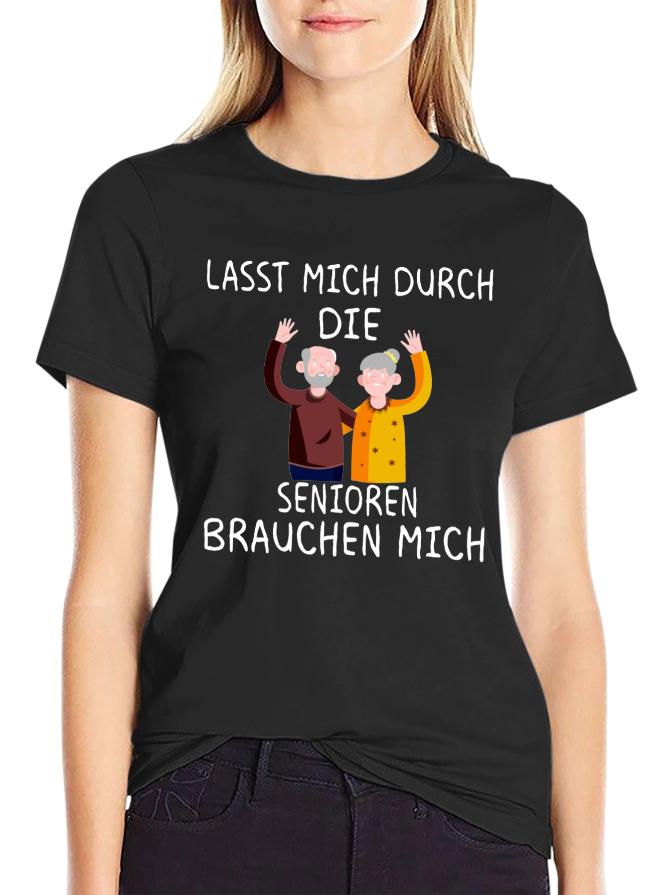 Funny Seniors Graphic T-Shirt