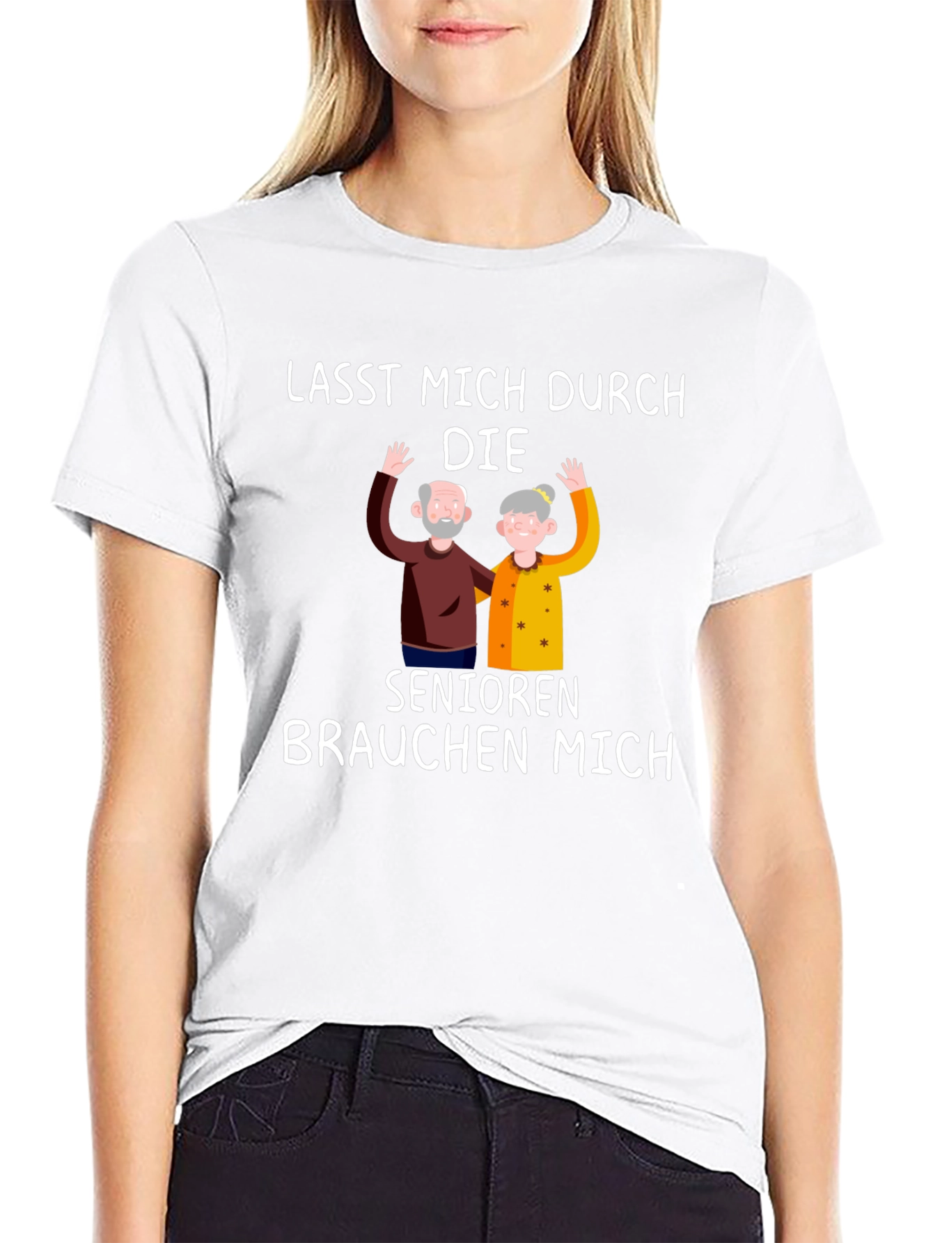 Funny Seniors Graphic T-Shirt