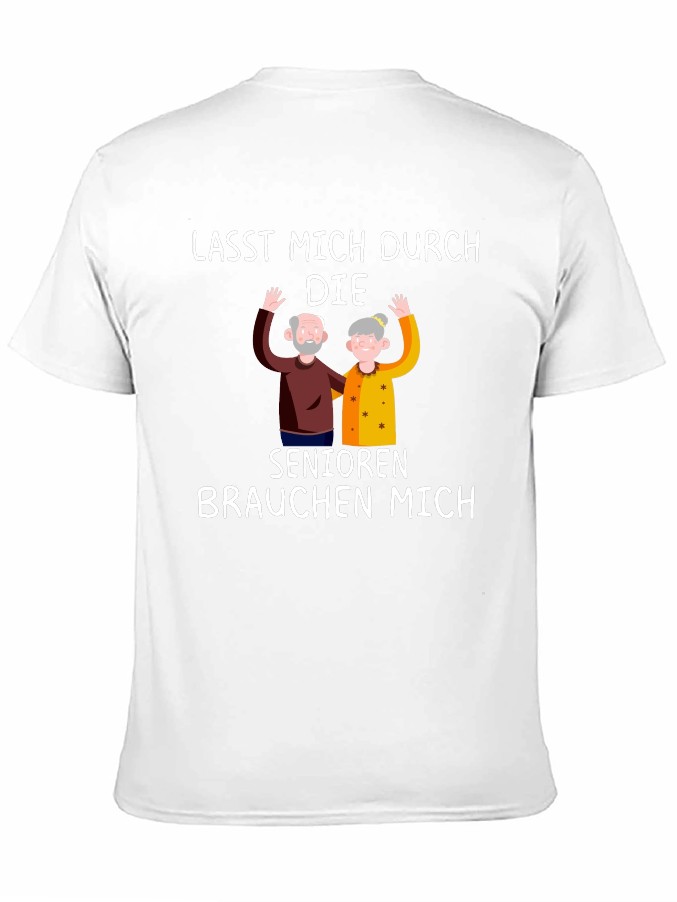 Funny Seniors Graphic T-Shirt