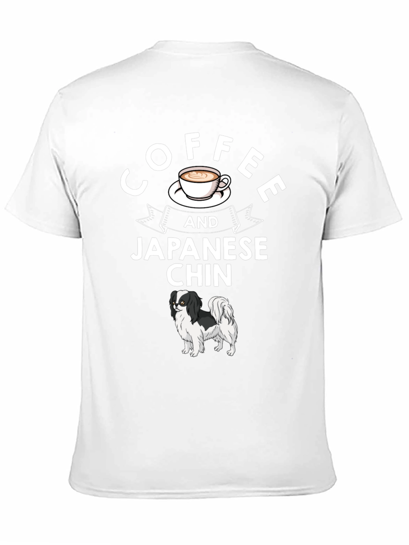 Coffee and Japanese Chin T-Shirt