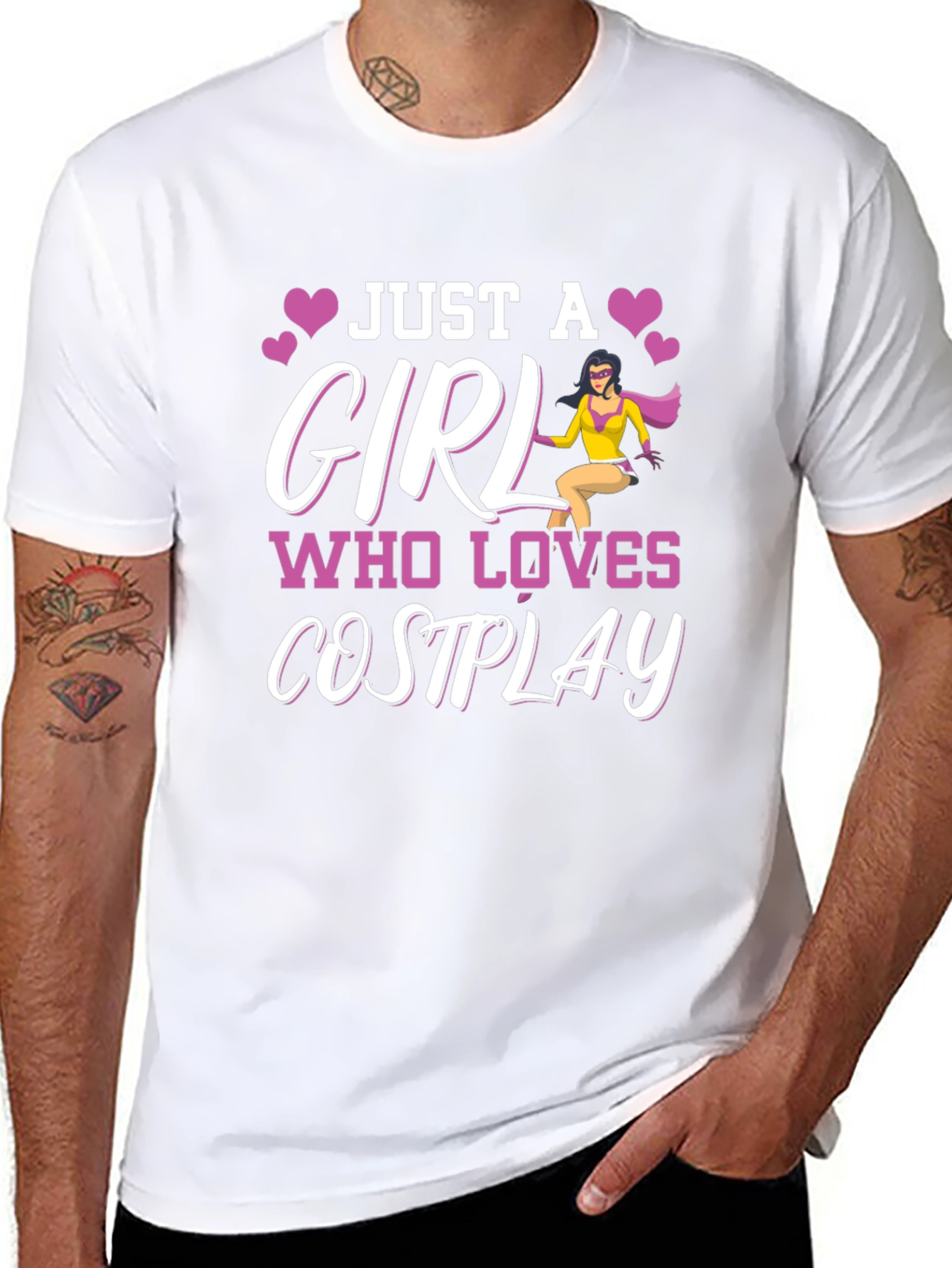 Just a Girl Who Loves Cosplay T-Shirt